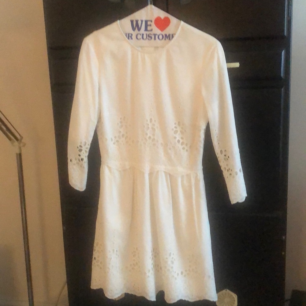 White eyelet dress - Picture 1 of 2